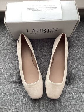 Lauren Ralph Lauren Women's Emellie Ballet Flats, size 8.5